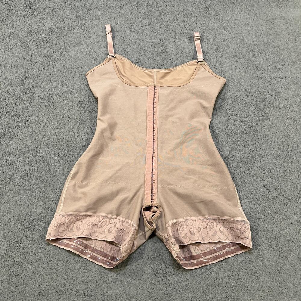 Sthetic Fajas Beige Tummy Control Butt Lifting Bodysuit Shapewear Womens Size 40